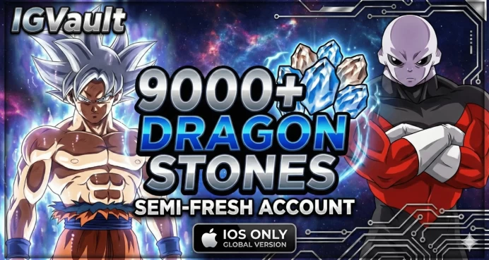 [iOS/Global] 9000+ DS Account - Reroll Semi -Fresh - Fast Delivery 