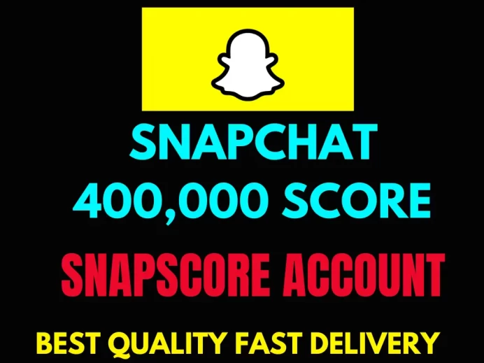 High-Quality Snapchat Account with Over 400K Snapscore Full Information Change Allowed