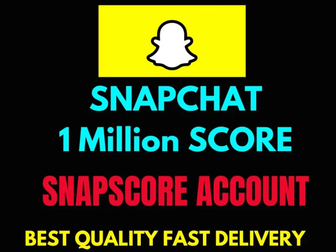 High-Quality Snapchat Account with Over 1 Million Snapscore Full Information Change Allowed