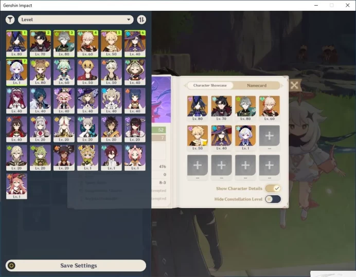 ASIA | AR 52 | 4 Limited +3(*5Weapon) | Alhaitham +Sign,Clorinde+Sign,Wriothesley,Kazuha | TakeMail | Check SS( GI4615)
