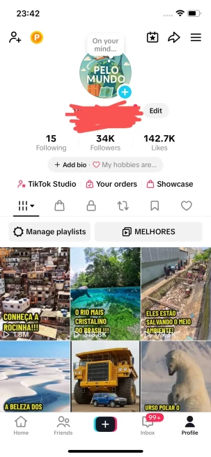 Monetized Account/ 34K Real Followers+140K Real Likes/ TikTok Shop For Creator/Creator Rewards Program Activated/ Live Stream/ Full Access