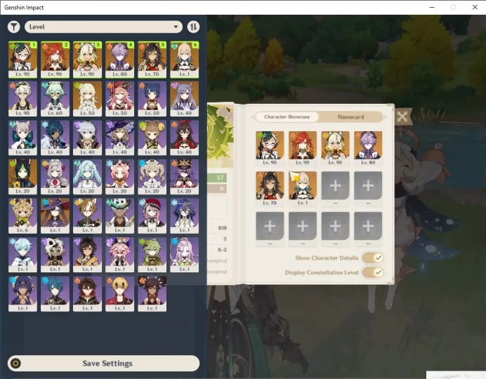 ASIA| AR 57|4Limited  +2( *5Weapon)|Emilie C5+sign,Mavuika,Xilonen,Durin|All set f2p no deadlink| TakeMail|Check SS( GI4621)