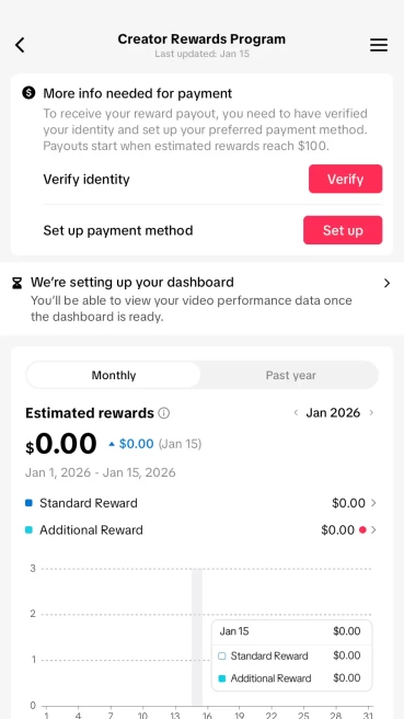 100% Monetized USA Account Creator Rewards Program Active | 10k Real Followers & 76k Likes | Real Screenshots + Full Access + Good Standing