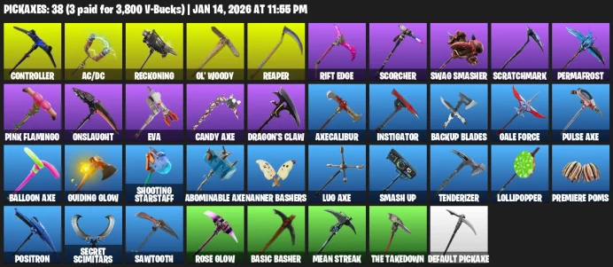 50 skins | OG Skull Trooper | Black Knight | Sparkle Specialist | 