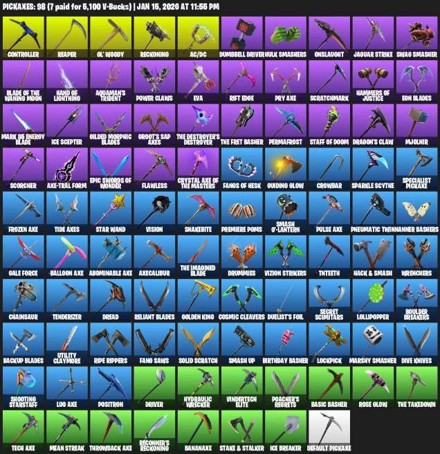 133 skins | Black Knight | OG STW | Blue Team Leader | 1050 V-Bucks OG Account