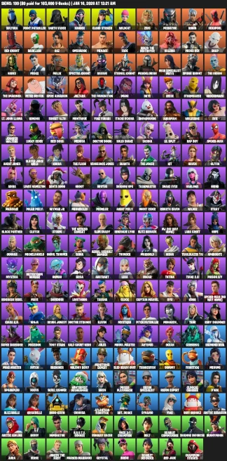 199 Skins | Wildcat | Point Patroller | Cloud Striker | Leviathan Axe |