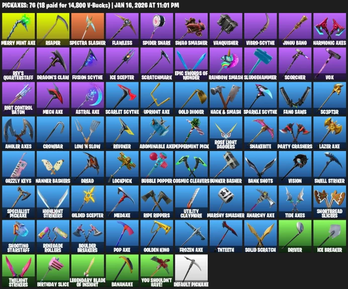 143 Skins | IKONIK + Merry Mint Ax |
