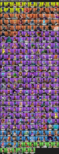 256 Skins / black knight / ikonik