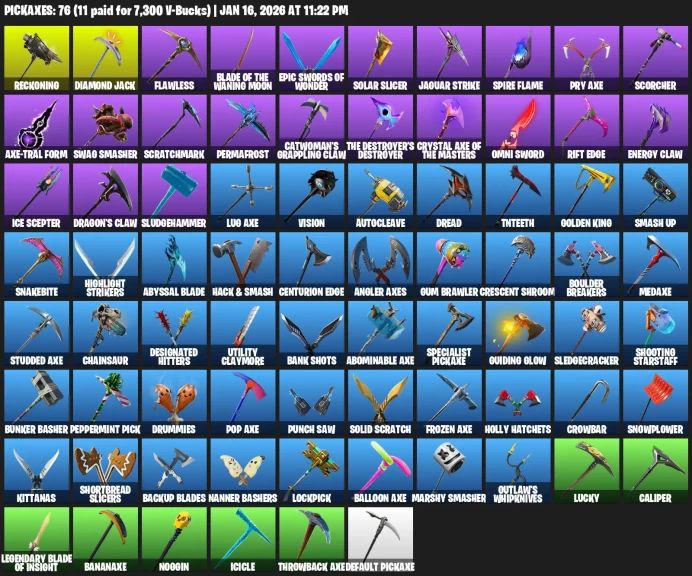 80 Skins | Ikonik + Travis Scott + Glow |