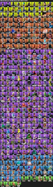 344 Skins | Blue Squire, Royale Knight, Ikonik, Wonder, Black Knight, Sparkle Specialist, The Reaper, Merry Mint Axe, Fl