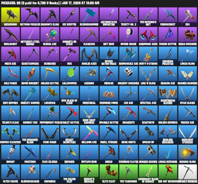 144 Skins | Cur 1 | IKONIK | The Reaper | Glow | 2-x Agents | Take The L