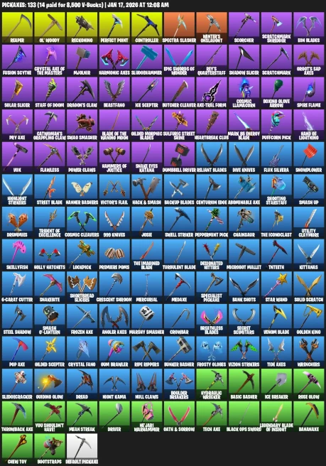 155 skins | Ikonik | OG STW | Gold Brutus
