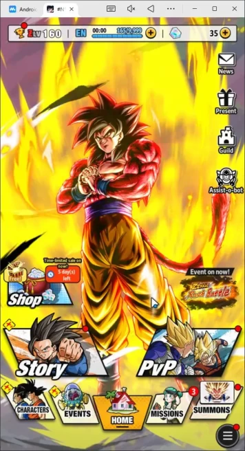 231M Total Power|LV160|2 UL+ 15 LL|SS4 Goku, SS Goku, 2 Zenkai Awakened, etc |Android|CheckSS(DBL930)