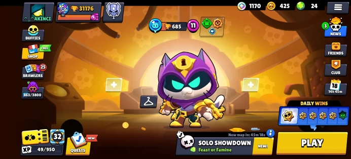 [Code 9100] Level 150 / 31k Trophy + 134 Skins / Very Cheap