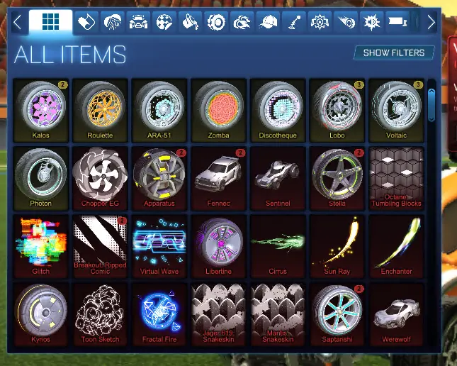 STOCK1041 //Breakout, Matrix, Diamond, Snake, Heatwave, Lightning, Octane, Helix, Kana, Centio, Jager, Marzio, Magic Missile (K)