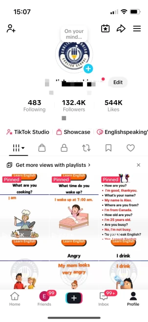 Instanly Delivery/ Monetized 130K Followers+540K Likes Account/ Creator Rewards Program Activated/TikTok Shop/ Live Stream/ Full Access