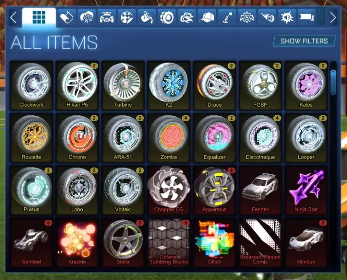 STOCK1073 //Clockwork HI-P5 Turbine K2 Draco FSP Kalos Roulette Chroma AF-1 Zomba Equalizer Discoloured Looper(K)