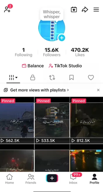 Instanly Delivery/ Monetized 15K Followers+470K Likes Account/ Creator Rewards Program Activated/ Live Stream/ Full Access