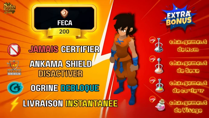 Feca Niveau 200 Brial • Jamais Certifié • Ultra Sécurisé