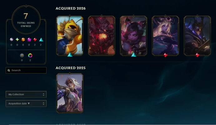 【EuW-New Season】 Silver I + 7 Skin + Changeable Mail + Instant Delivery + Lifetime Warranty + 100% Handmade & Secure + 24/7 S