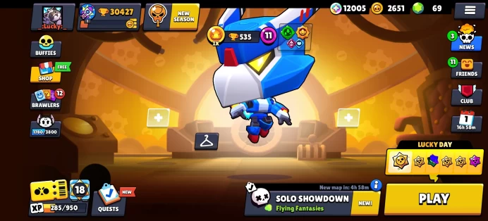 [Code 9108] Level 156 / 30k Trophy + Mecha Crow / Very Cheap