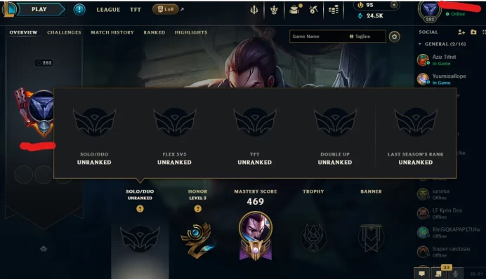 【EUW】Level 282    116 Champ/ 45 Skins   Full Access  High Quality Account  Instant Delivery️
