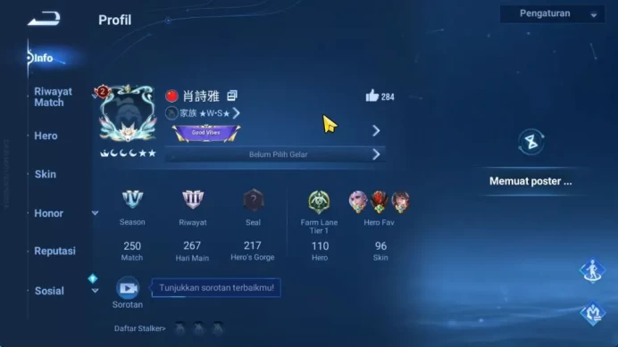 Hero 110 Skin 96|Legend Lady Sun,Allain,Sanxingdui,Lyn24,Etc|Infinite|(HOK1801)