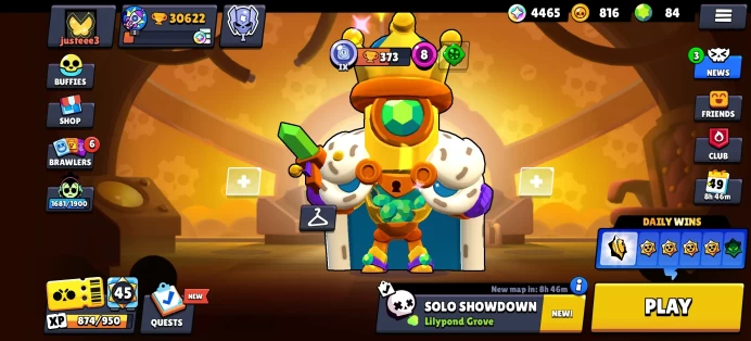 [Code 9125] Level 122 / 30k Trophy + 164 Skins / Very Cheap