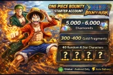 【Global Android only】5000 - 6000 Diamonds ◈ 300 - 400 Gold Fragments ◈ 40 Random 4-star◈ Auto Delivery