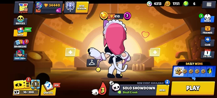 [Code 9132] Level 147 / 34k Trophy + 157 Skins / Very Cheap