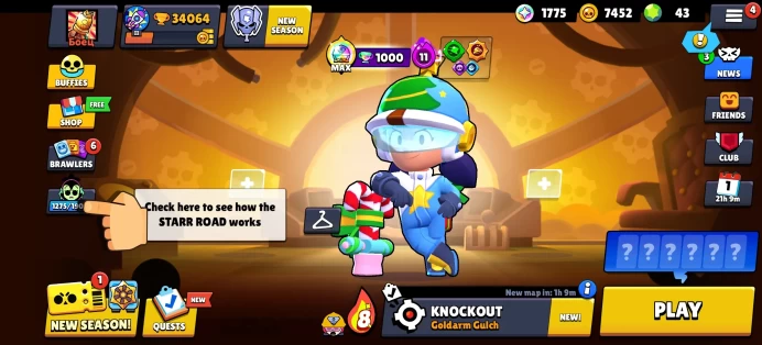 [Code 9134] Level 161 / 34k Trophy + 186 Skins / Very Cheap