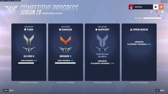 Dps Bronze 1 / Tank Silver 5 / ( Handmade ) 20 Wins / Sms Verified / Full Access Instant Delivery