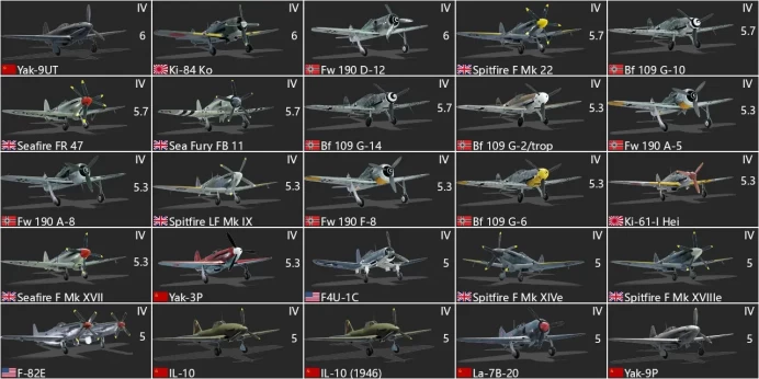 [Code 9140] Level 95 / 6 Rank - F-86F-2 / Local Europe / No acces mail 