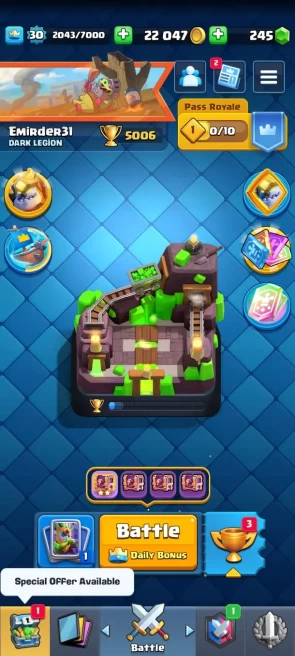 Clash Royale | KTL 11 | 5006 Cups |30 Level | Instant Delivery | Lifetime Warranty | 100% Secure | 24/7 Support