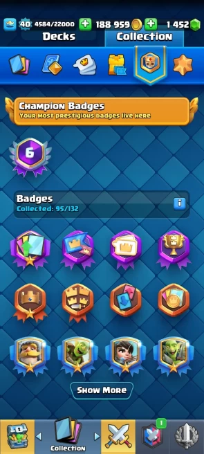 Clash Royale | KTL Level 13 | 7688 Cups | 40 Level | 6 Champion | Instant Delivery | Lifetime Warranty | 100% Secure | 24/7 Support