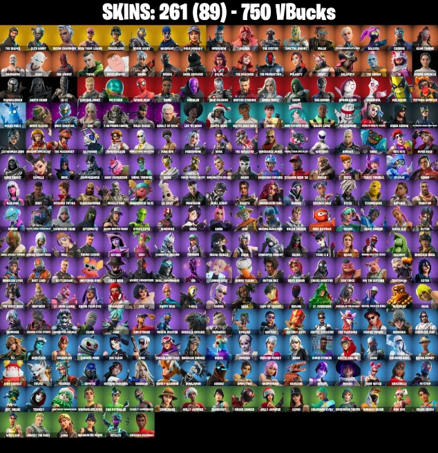 [PC/PSN] 261 skins | OG STW | The Reaper | Elite Agent | Polo Prodigy | Recon Champion | Trailblazer | Rogue Agent | Omegarok | Valeria | The Vi