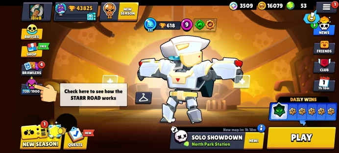 [Code 9154] Level 201 / 43k Trophy + 82 Skins / Very Cheap