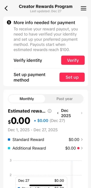 Instanly Delivery/ Monetized 130K Followers+540K Likes Account/ Creator Rewards Program Activated/TikTok Shop/ Live Stream/ Full Access
