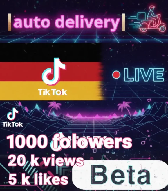 | Germany Aged Account Beta Enabled |1000 followers|20 k views|5k likes|Full Mail Access | Creation 2024 |Auto Delivery | Live avaible|