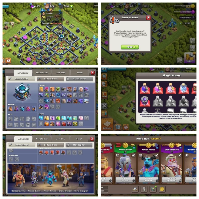 M194【9 Epic Near Max】Th 13 Full Max◈5 Hero Full Max◈Epic: GG,SB/FA,MM/MS/FB,LP/EB,RS◈2.3K Gems◈Bh 7 Max