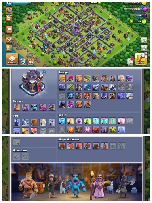 M235【12 Epic Semi Max Th 15】Hero: 75,90,55,65,40▰Epic: GG,SB-24,SB/FA-18,MM-24/FB-20,LP,HT/EB-21,RS-21▰BH 9▰NC 500 GEMS▰FULL MAGIC ITEM