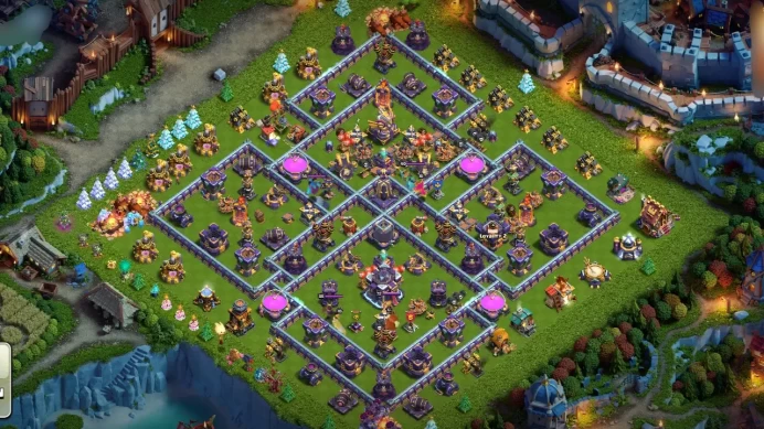 M209【8 Epic Max】Th 15 Near Max▰Hero: 72,85,36,60,40▰Old Xmas Tree, Obstacles▰Dark Ages, Dark Days Scenery▰2K NC▰BH 9▰Epic: GG,SB/MM,SB/FB,LP/RS