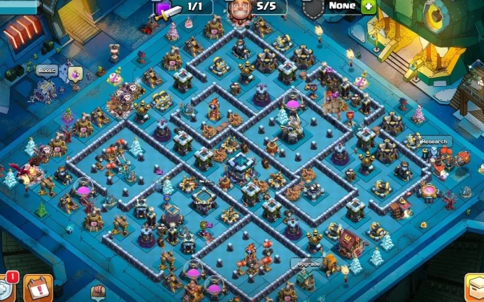 M211【2 Legendary Warder Skin】Th 13 Max◈Hero:60,68,48,50,25◈4 Epic Max: GG,SB-18/RS,EB-17◈1.5K NC◈1x Good Scenery
