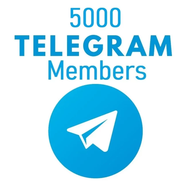 5000 telegram members 
