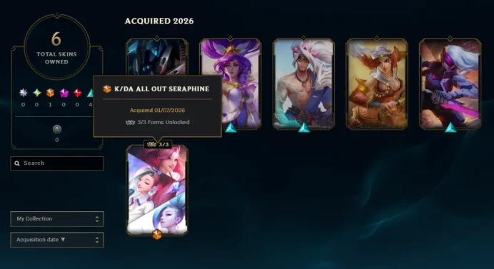 EUW ⸱ S16 ⸱ GOLD IV ⸱ 30LP GAIN ⸱ 51000BE ⸱ 6 SKIN ⸱ K/DA ALL OUT SERAPHINE ⸱ SPIRIT BLOSSOM YASUO ⸱ MECHA RENGAR ⸱ 1643 ORANGE ESSENCE ⸱ 2010