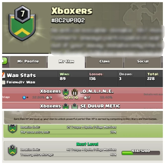 C146【Name: Xboxers】Lvl 7◈89 Win◈Instant Transfer Leadership to your Account ◈EXTRA ORDINARY STORE
