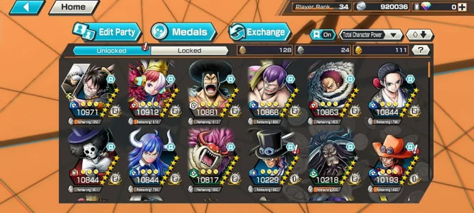 ANDROID+IOS- HB 8, has many good items and medals, 2 Ex, many maxed BF, and high SP (O7)