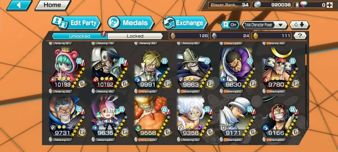 ANDROID+IOS- HB 8, has many good items and medals, 2 Ex, many maxed BF, and high SP (O7)