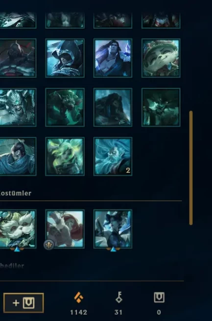 EUW-BRONZE IV-6 SKINS-70 LVL-53 HERO-CHANGE ABLE MAIL