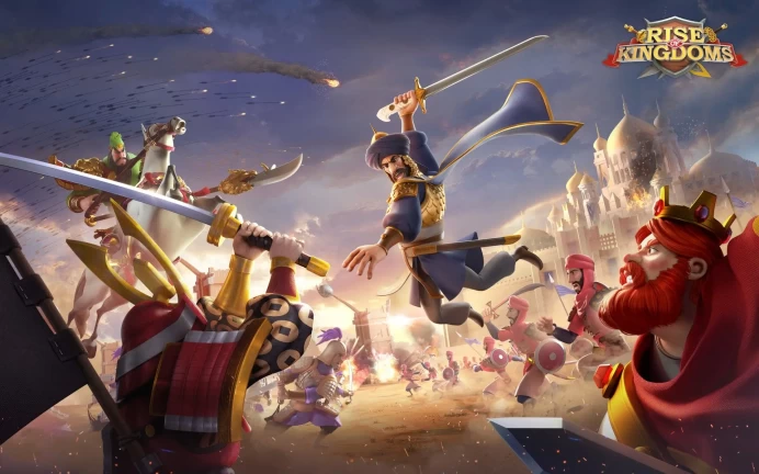 RISE47: 55M Might/3B5KP - Vip 15 -  19 PP - 3 Skin - 137 Gold Statu - 7K9 Gems